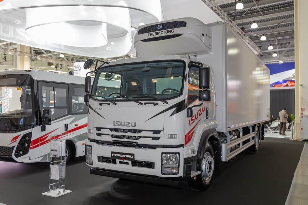 isuzu forward freezer