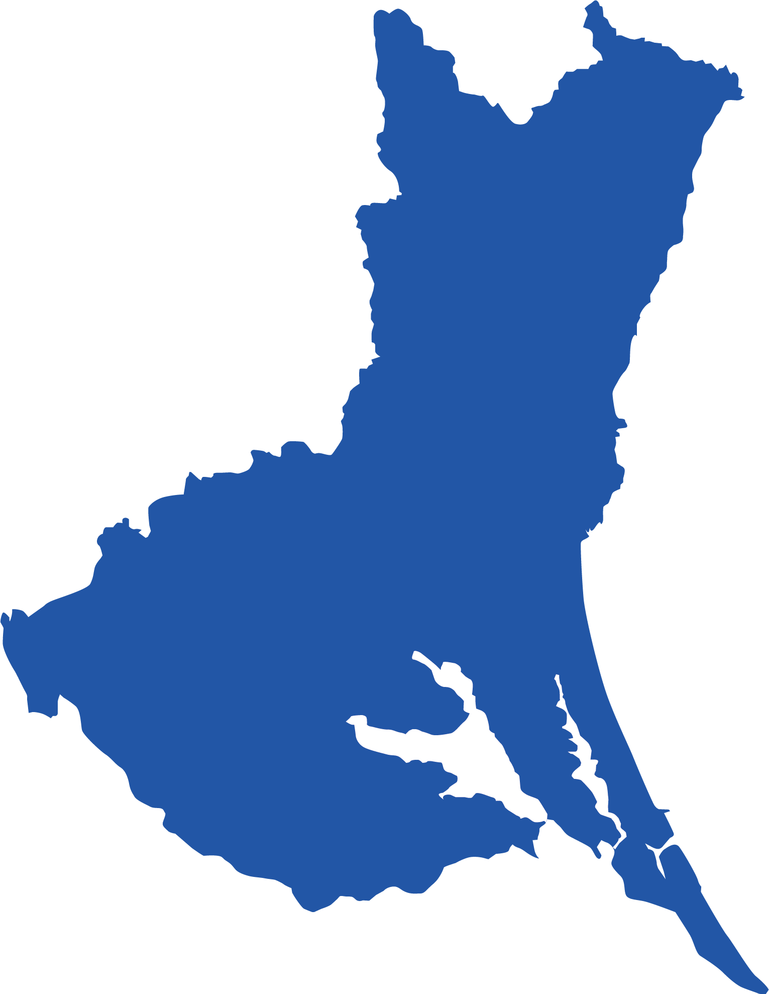茨城県の地図
