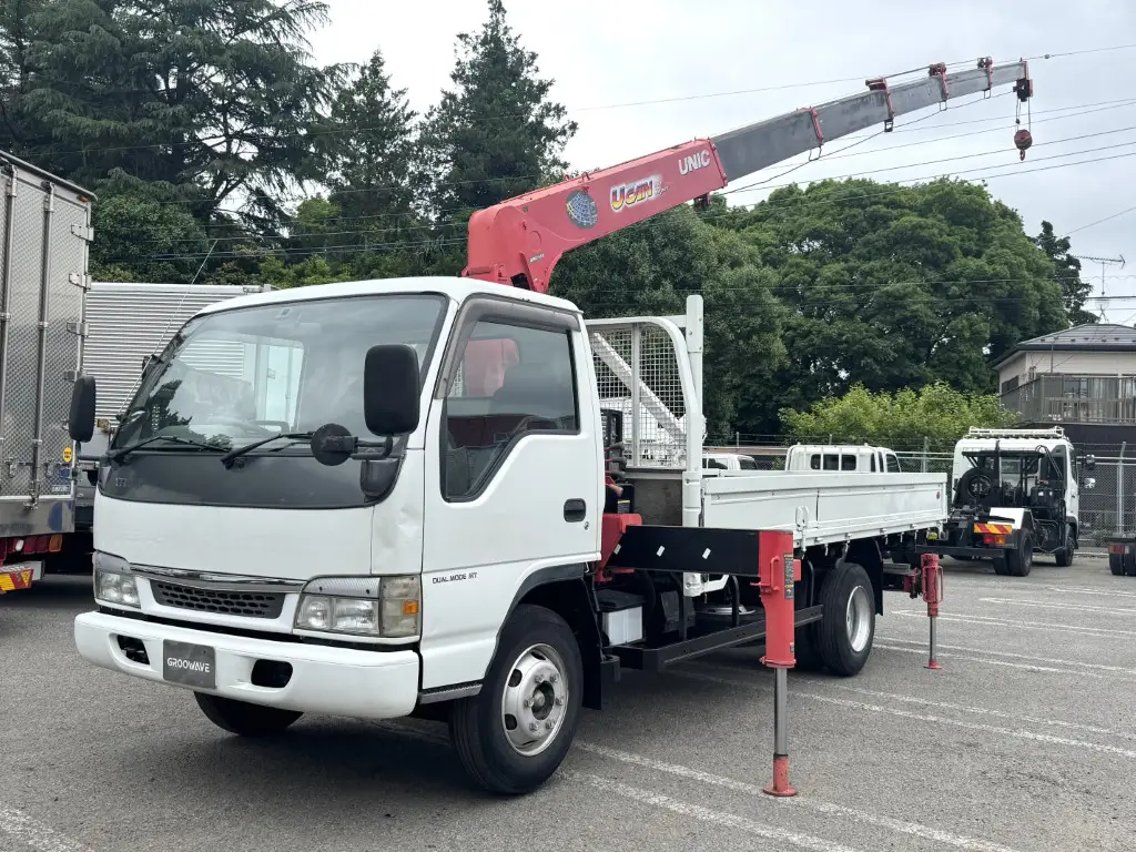 【不動車】3500積載　ワイドトラックロング H23 エルフ アルミウイング ワイド超ロング 積載3.0t アルミウィング