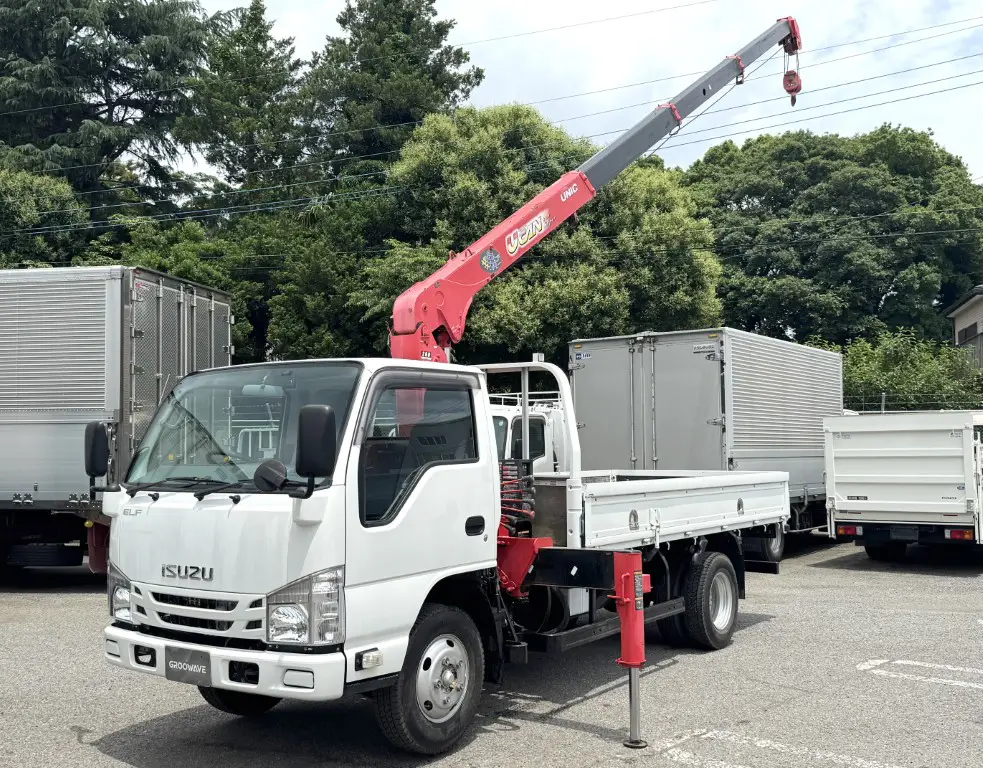 ユニック車フックイン
